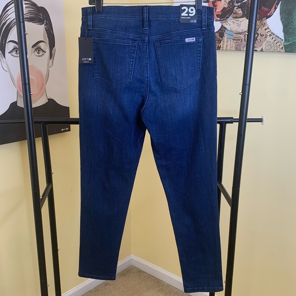 NWT JOE’S JEANS High Rise Skinny Ankle Denim Jeans in Dark Blue Wash, Size 29 - Picture 9 of 9